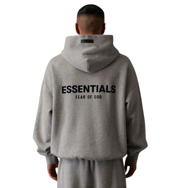 HOODIE ESSENTIALS FW 22 "DARK OATMEAL"